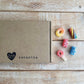 Hand Stamped Love Heart Personalised Gift Box