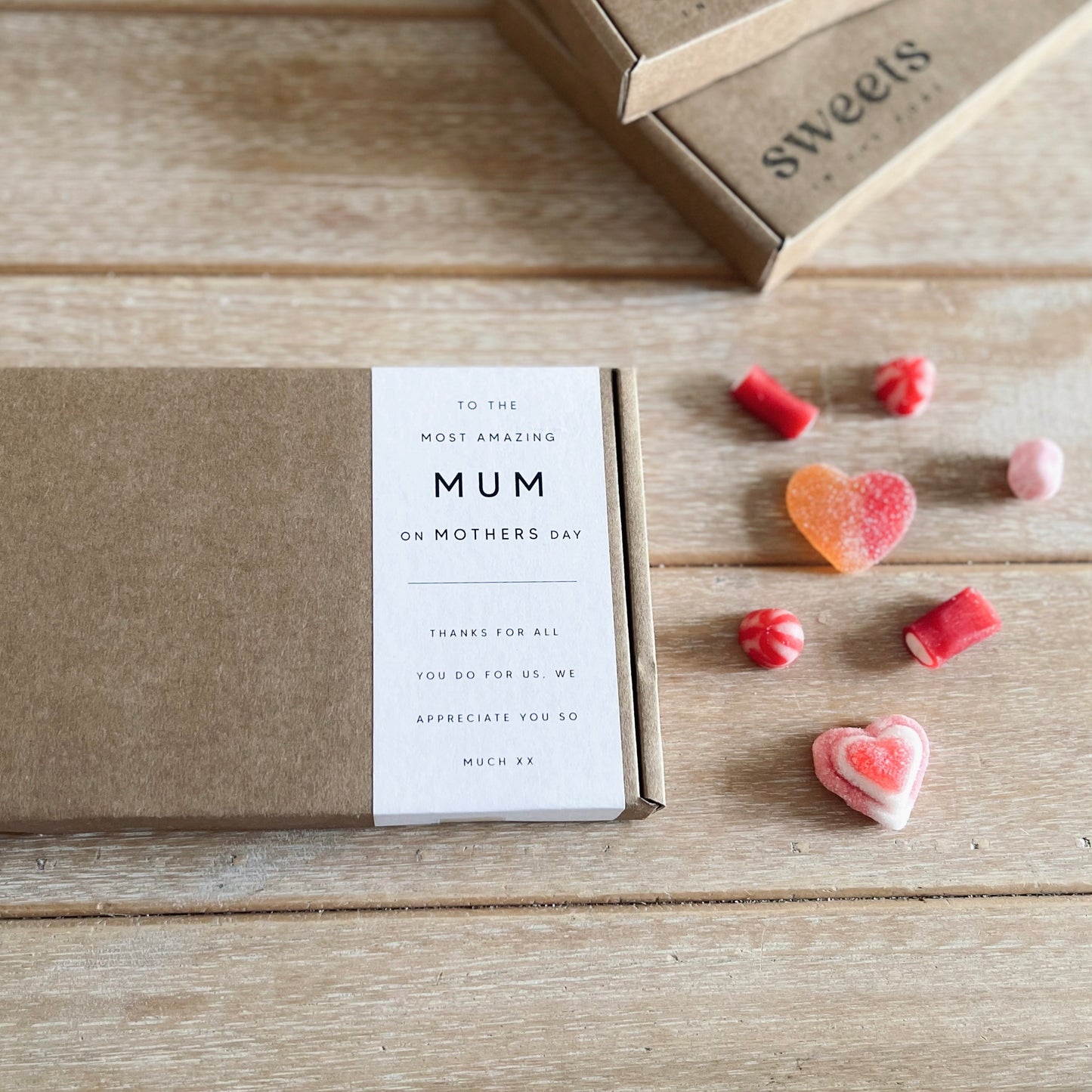 Mothers Day Personalised Pick and Mix Letterbox Sweets