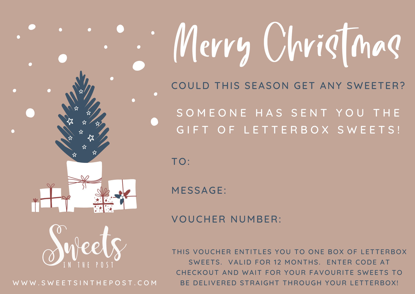 Letterbox Sweets Gift Card